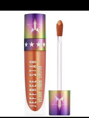 Jeffree Star Velour Liquid Lipstick Mindbender Orange Metallic NIB Rare